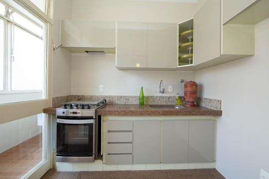 COZINHA de apartamento para alugar com 3 quartos, 110m² em Coracao de Jesus, Belo Horizonte