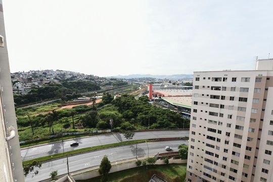 Vista da Varanda de apartamento à venda com 3 quartos, 68m² em Jk, Contagem