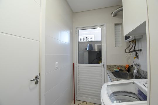 Área de Serviço de casa de condomínio à venda com 3 quartos, 148m² em Cajuru, Curitiba
