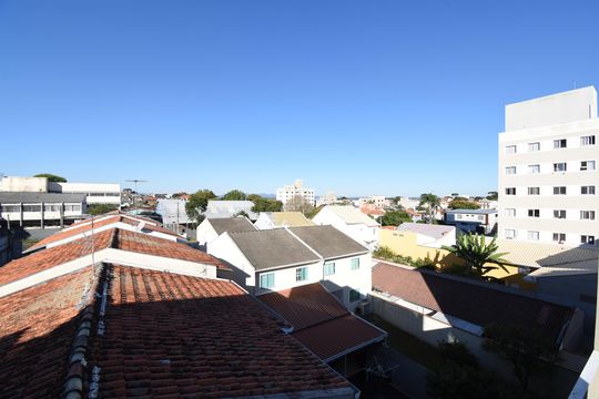 Vista da área gourmet de casa de condomínio à venda com 3 quartos, 148m² em Cajuru, Curitiba