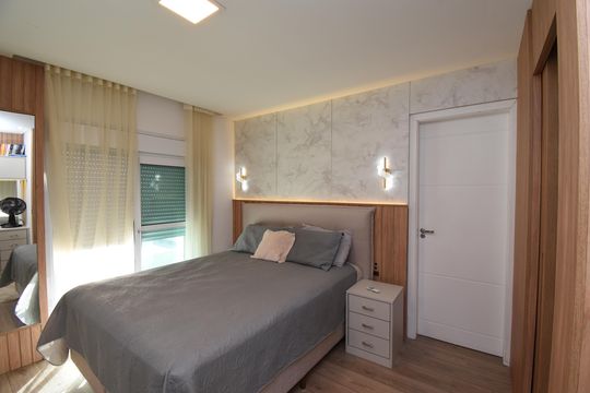 Suíte de casa de condomínio à venda com 3 quartos, 148m² em Cajuru, Curitiba