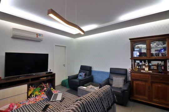 Sala  de apartamento à venda com 3 quartos, 118m² em Baeta Neves, São Bernardo do Campo