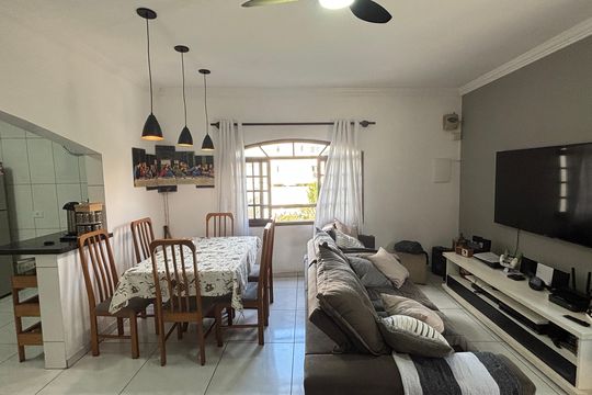 Sala - Sala de Jantar de casa à venda com 2 quartos, 119m² em Vila Guiomar, Santo André