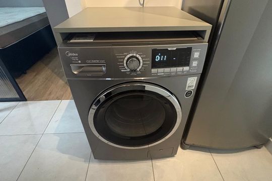 Área de serviço de kitnet/studio para alugar com 1 quarto, 25m² em Vila Clementino, São Paulo