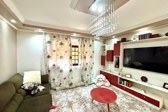 Sala de casa à venda com 4 quartos, 380m² em Vila Guilhermina, São Paulo