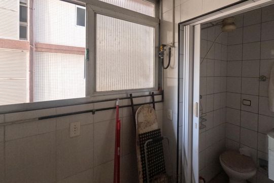 Área de Serviço de apartamento para alugar com 1 quarto, 102m² em Gonzaga, Santos