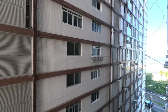 Vista do Quarto 2 de apartamento para alugar com 1 quarto, 102m² em Gonzaga, Santos