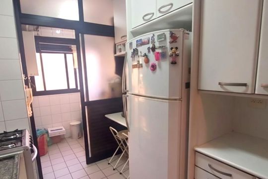 Cozinha de apartamento à venda com 3 quartos, 70m² em Vila Andrade, São Paulo