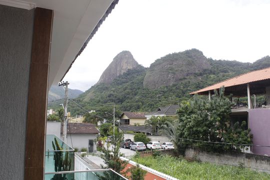 Vista da Sacada de casa de condomínio à venda com 4 quartos, 400m² em Jacarepaguá, Rio de Janeiro