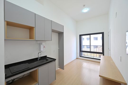 Sala de apartamento à venda com 1 quarto, 29m² em Mirandópolis, São Paulo