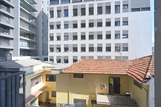 Vista do Quarto de apartamento à venda com 1 quarto, 29m² em Mirandópolis, São Paulo