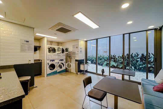 Área comum de kitnet/studio à venda com 1 quarto, 24m² em Liberdade, São Paulo