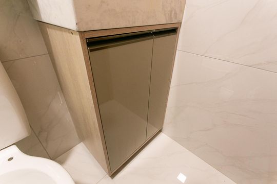 Banheiro de apartamento à venda com 1 quarto, 28m² em Penha de França, São Paulo