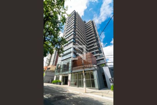 Fachada do Prédio de kitnet/studio para alugar com 1 quarto, 34m² em Vila Clementino, São Paulo