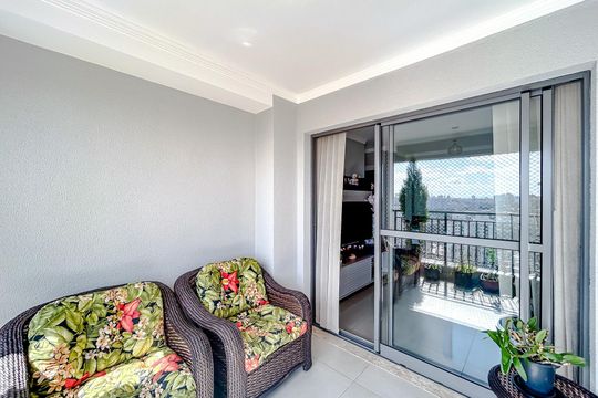 Varanda de apartamento para alugar com 2 quartos, 68m² em São Paulo, São Paulo
