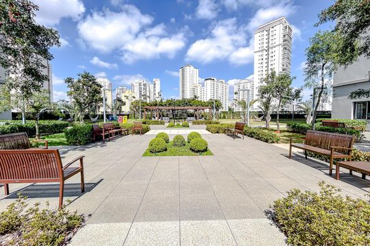 Área comum de apartamento para alugar com 2 quartos, 68m² em São Paulo, São Paulo