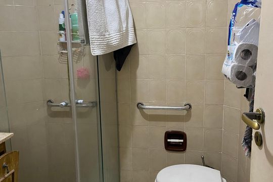 Banheiro 1 de apartamento à venda com 3 quartos, 70m² em Jardim Londrina, São Paulo