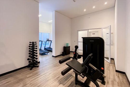 Área comum - Academia de kitnet/studio para alugar com 1 quarto, 34m² em Consolação, São Paulo