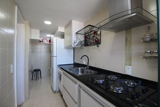 Cozinha de apartamento à venda com 3 quartos, 147m² em Freguesia (jacarepaguá), Rio de Janeiro