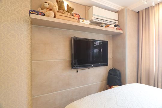 Suíte de casa de condomínio para alugar com 3 quartos, 160m² em Estância Velha, Canoas