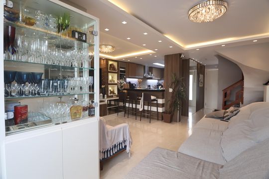 Sala  de casa de condomínio para alugar com 3 quartos, 160m² em Estância Velha, Canoas