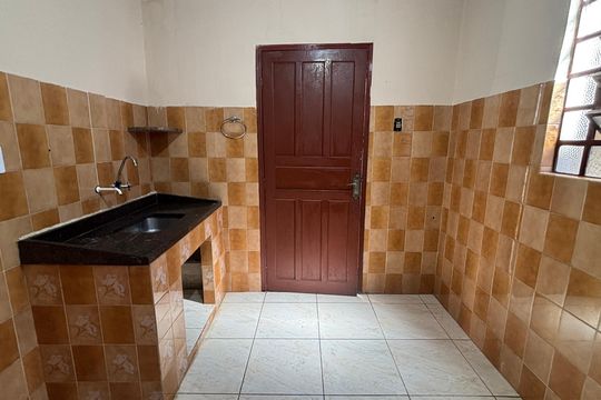 Cozinha de casa para alugar com 1 quarto, 75m² em Silveira, Santo André