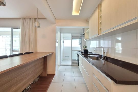 Cozinha de apartamento para alugar com 2 quartos, 86m² em Mooca, São Paulo