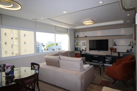 Sala de apartamento à venda com 3 quartos, 112m² em Passo D’areia, Porto Alegre