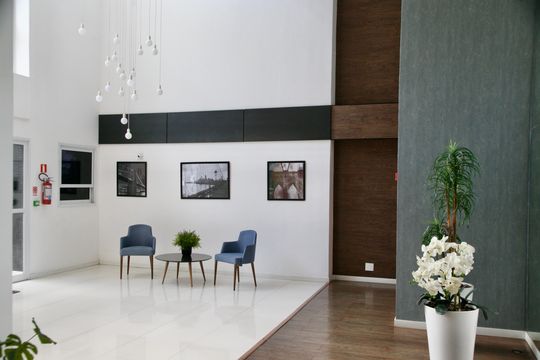 Área comum de apartamento para alugar com 2 quartos, 90m² em Brooklin, São Paulo
