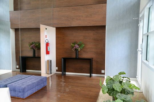 Área comum de apartamento para alugar com 2 quartos, 90m² em Brooklin, São Paulo