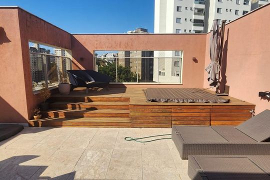 Área externa de apartamento à venda com 4 quartos, 320m² em Luxemburgo, Belo Horizonte