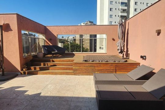 Área externa de apartamento à venda com 4 quartos, 320m² em Luxemburgo, Belo Horizonte