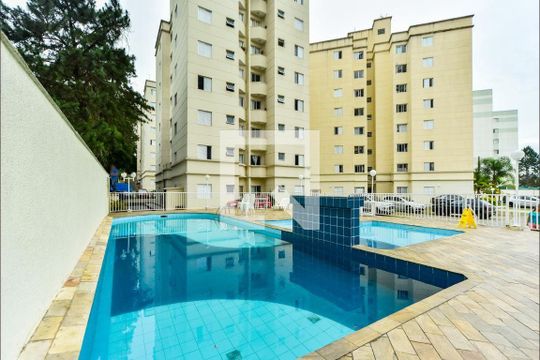Área comum - Piscina de apartamento para alugar com 2 quartos, 48m² em Demarchi, São Bernardo do Campo