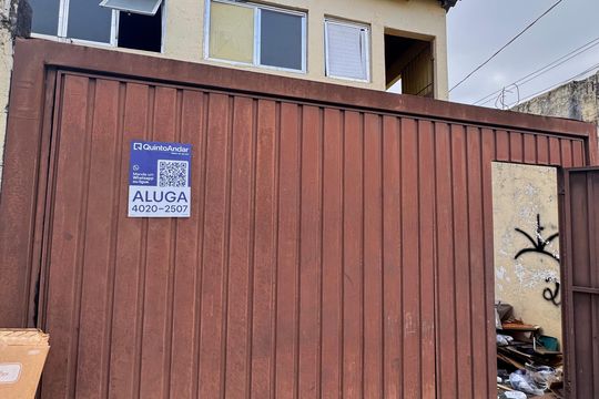Fachada com PLACA de casa à venda com 4 quartos, 80m² em Veloso, Osasco