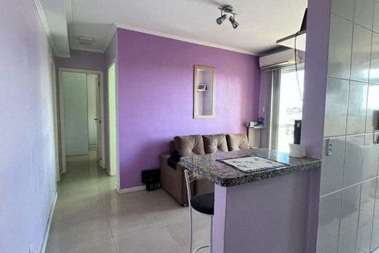 Sala de apartamento para alugar com 2 quartos, 85m² em São Sebastião, Porto Alegre