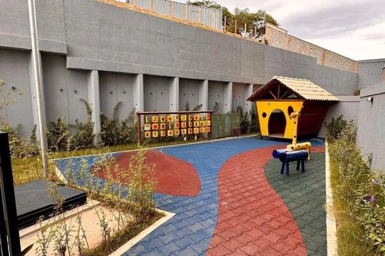 Área comum de apartamento para alugar com 2 quartos, 52m² em Buritis, Belo Horizonte