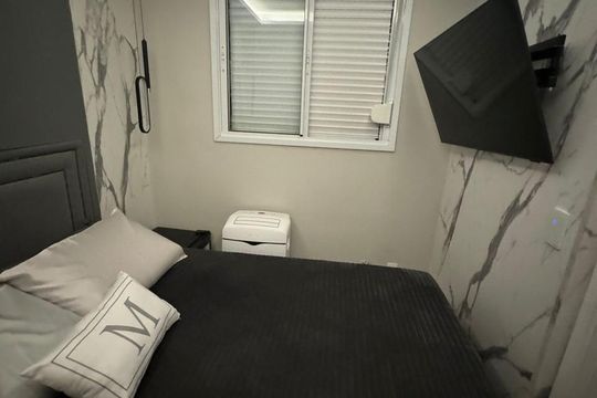 Quarto de apartamento para alugar com 2 quartos, 34m² em Vila Rosalia, Guarulhos
