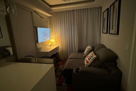 Sala de apartamento para alugar com 2 quartos, 34m² em Vila Rosalia, Guarulhos