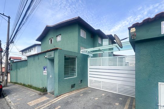 Fachada de apartamento à venda com 2 quartos, 56m² em Vila Marchi, São Bernardo do Campo