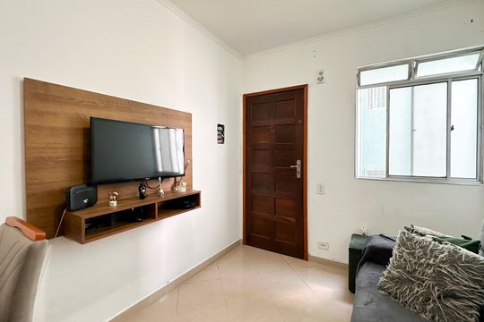Sala de apartamento à venda com 2 quartos, 56m² em Vila Marchi, São Bernardo do Campo