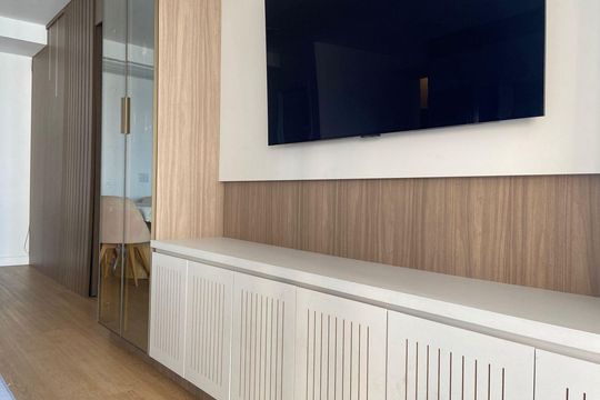 Sala - Cozinha de apartamento para alugar com 3 quartos, 125m² em Centro, Osasco