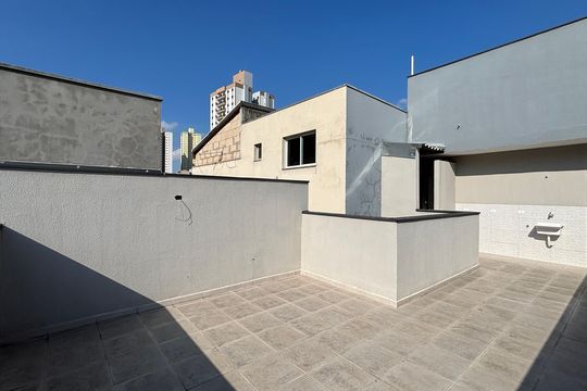 Cobertura  de apartamento à venda com 2 quartos, 90m² em Vila Príncipe de Gales, Santo André