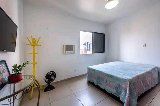 Quarto de apartamento para alugar com 1 quarto, 36m² em José Menino, Santos