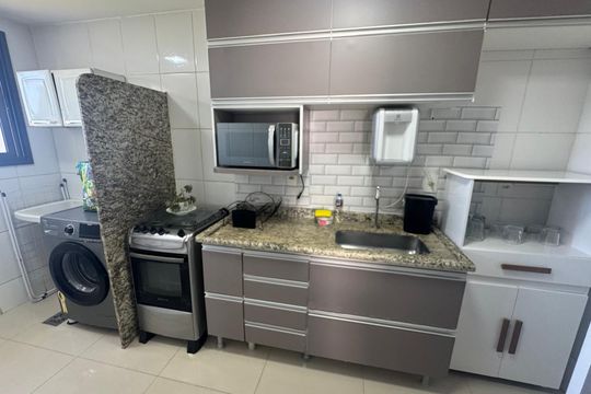 Cozinha de casa de condomínio para alugar com 3 quartos, 115m² em Green Valley, Votorantim