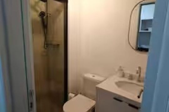 Banheiro de apartamento para alugar com 1 quarto, 24m² em Sumarezinho, São Paulo