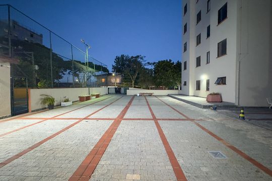 Área comum de apartamento à venda com 3 quartos, 65m² em Vila das Belezas, São Paulo