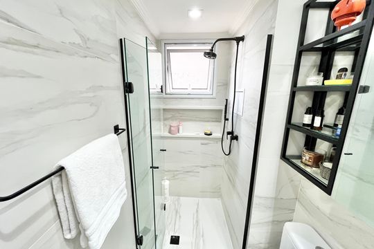 Banheiro da Suíte 1 de apartamento à venda com 3 quartos, 195m² em Santana, São Paulo