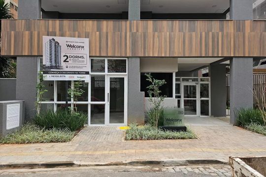Fachada de apartamento para alugar com 1 quarto, 27m² em Perdizes, São Paulo