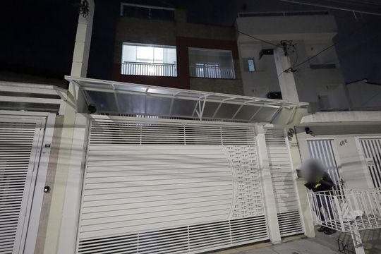 Fachada de apartamento à venda com 3 quartos, 230m² em Parque Marajoara, Santo André