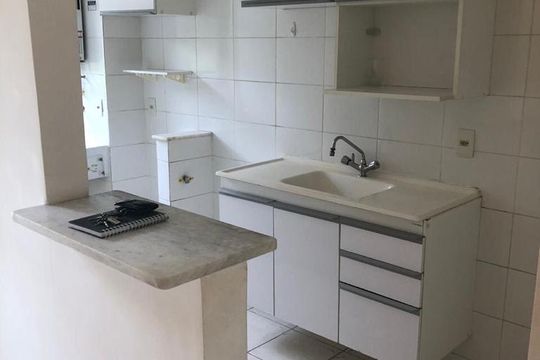 Cozinha de apartamento à venda com 2 quartos, 60m² em Jacarepaguá, Rio de Janeiro